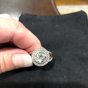 David Yurman 9mm Petite Albion-Diamond